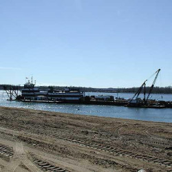 Pullen - cutter suction dredger