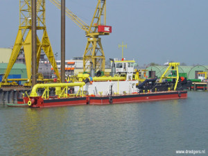 Quissanga - cutter suction dredger