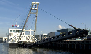 Roseires Dredger - cutter suction dredger