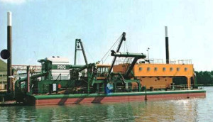 Rozkolec barge unloader