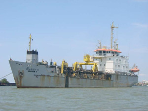 Sandon 8 trailing suction hopper dredger