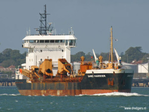 Sand Harrier - trailing suction hopper dredger