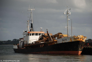 Sandholm grab dredger