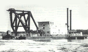 Sandpiper - cutter suction dredger