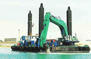 Dilmun - backhoe dredger