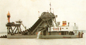Agung - bucket ladder dredger