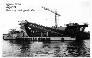 Schelde - bucket ladder dredger