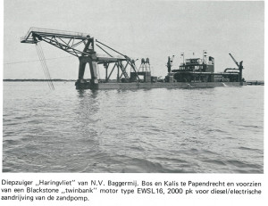 Haringvliet B & K suction dredger