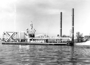 Seine dismountable cutterdredger