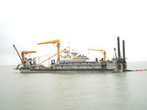 Shanti Sagar VII - cutter suction dredger
