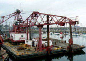 Southman stone dumping dredger