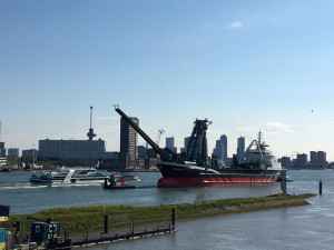 Spauwer gravel  dredger