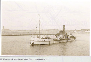 Blanka - hopper suction dredger with stinging pipe