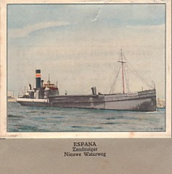 Yperlee - suction dredger with forwards stinging pipe