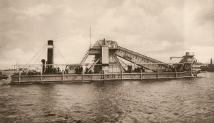 Suez I - bucket ladder dredger