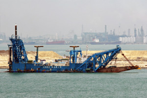 No. 5 Suez - cutter suction dredger