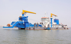 Tian Shi - cutter suction dredger