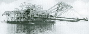 Soengailiat - tin dredger