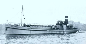 Guipuzcoa - suction hopper dredger with pipe to the front