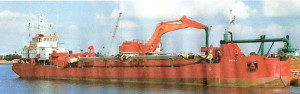 Vega grab / trailing suction hopper dredger