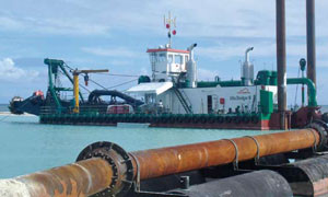 Villa Dredger III - cutter suction dredger