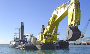Vitruvius - backhoe dredge
