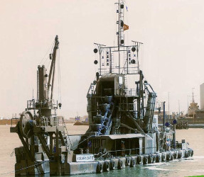 Volkracht II - bucket ladder dredger