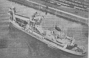 WH Orbell - trailing suction hopper dredger