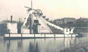 Wau bucketdredger