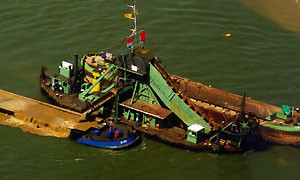 Westergo bucket ladder dredger