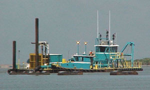 White Rock - cutter suction dredger