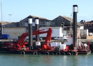 Witton II backhoe dredger