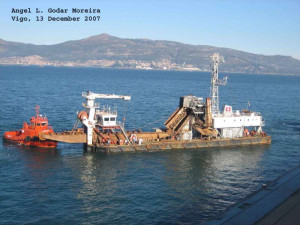 Drague a Godets bucket dredger