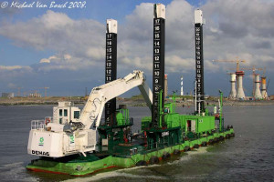 Zenne backhoe dredger