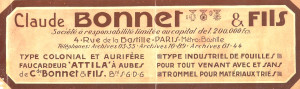 Claude Bonnet & Fils