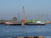 Viking grab dredger clamshell