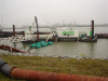 ijssseloord - barge unloading dredger