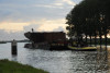 Transport of section to Barkmeijer Shipyard